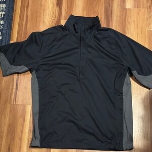 Nike Black and Gray  Golf Windbreaker Jacket